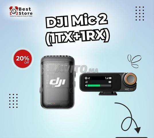 DJI Mic 2 (1 TX - 1 RX) - ميكروفون لاسلكي