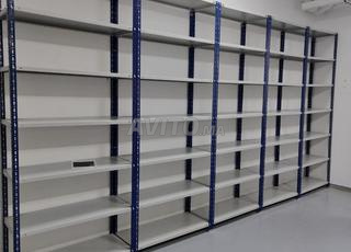 رفوف معدنية خفيفة - تخزين محسن