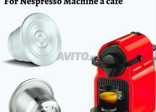 Capsule Nespresso rechargeable en Inox