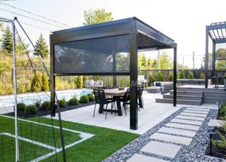 La nouvelle génération, la pergola bioclimatique