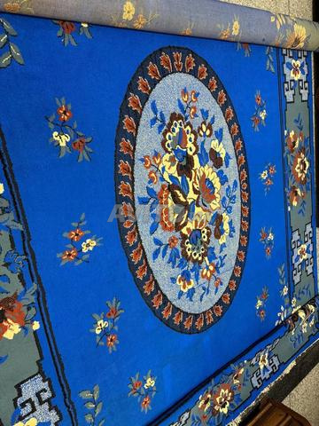 (4.6m x 2.7m) Tapis bleu de luxe en excellent état - 2