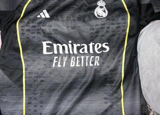 طقم ريال مدريد أسود - مبابي 10 XXL