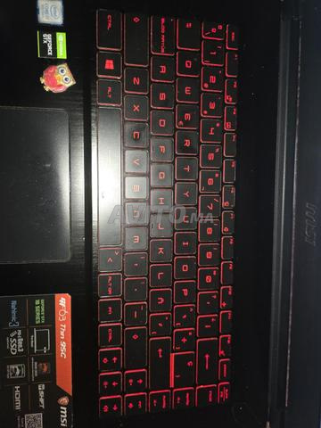 كمبيوتر محمول MSI GF63 Thin 9SC i7-9th 16RAM 512SSD