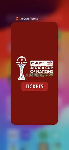 Ticket Maroc Cameroun Cat 2 et 1