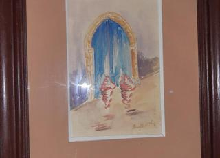 Tableau de l'artiste bouafia Muhammed 1997