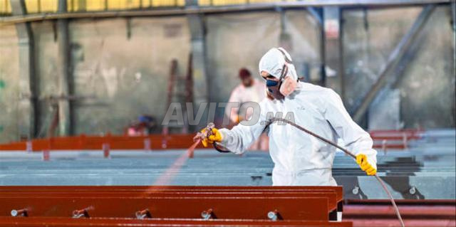 طلاء بالمسدس