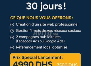 Création de site internet et management