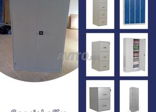 Vestiaires casiers rangements armoires