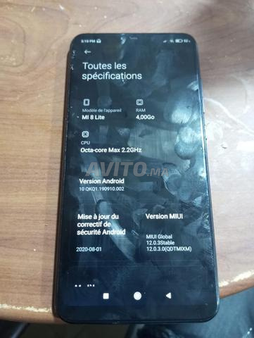 Xiaomi Mi 8 Lite 64GB en bon état - 2