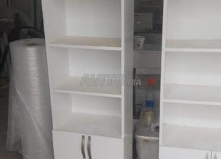 Bibliothèque en bois mdf