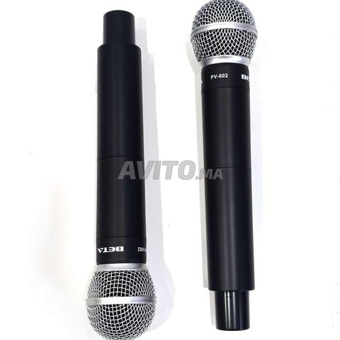 Système double microphone sans fil UHF Beta PV-602 - 2