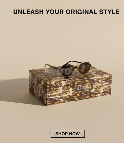 نظارات كلاسيكية تصميم دائري أنيق وعصري