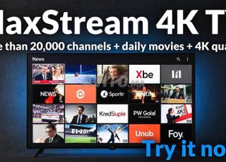 iptv maxstream 4K tv