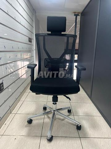 كرسي مكتبي مستورد مريح بدعم للظهر