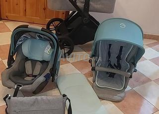 Poussette trio marque Jane Mum