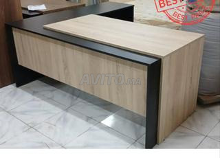BUREAU AVEC RETOUR ET CAISSON