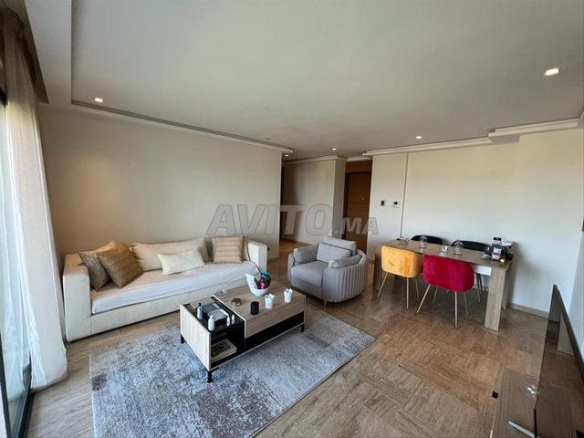 شقة مفروشة جديدة CFC 95 متر مربع في الدار البيضاء