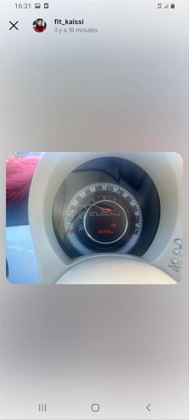 Fiat 500 Essence Automatique 2017 à Marrakech