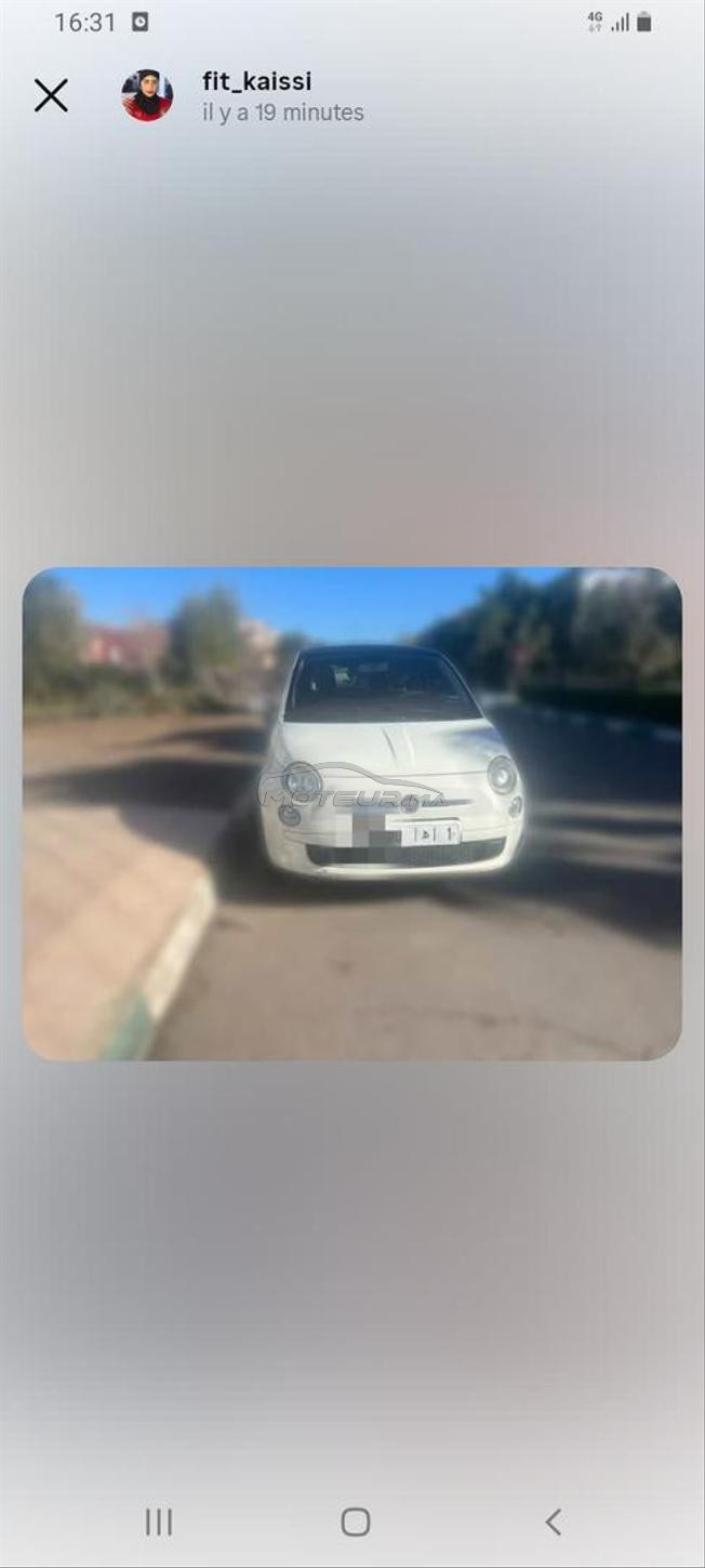 Fiat 500 Essence Automatique 2017 à Marrakech