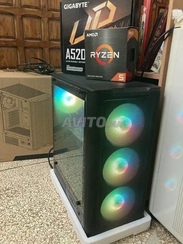 PC gamer Ryzen 5 5500 16gb ram rgb ssd nvivia