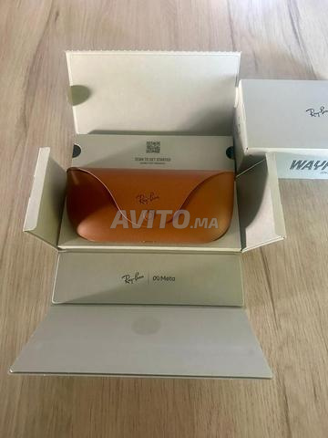 راي بان ميتا الجيل الثاني جديد Matte Black Polar Gradient