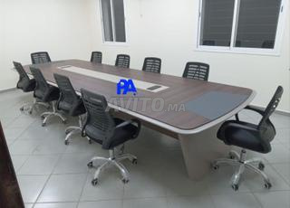 Table de réunion de luxe/bureau/chaise/vestiaire