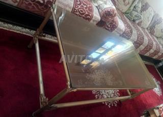 Table basse en verre