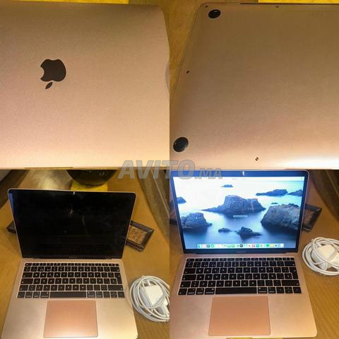 ماك بوك اير روز جولد 13 بوصة مع شاحن