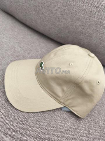 Casquette Lacoste beige