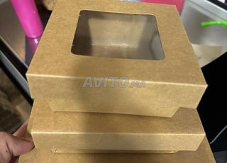 علبة بورن مع نافذة إلى 3 أحجام