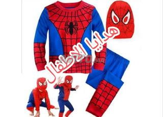 Cadeaux pour enfants, costume de Spider-Man 3 pièces, 3 tailles disponibles.