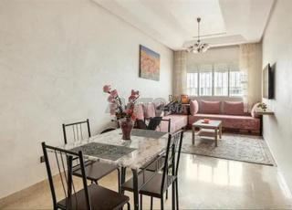 شقة مريحة بغرفة نوم واحدة للإيجار باليوم في الرباط - أكدال