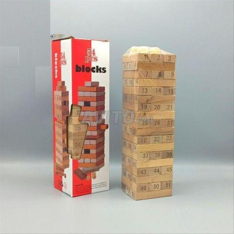 Jeu de construction de tour équilibrée avec de petites pièces numérotées pour adultes et - 2