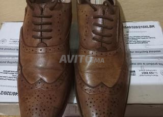 Chaussures habillées pour hommes (Style Brogue) en cuir véritable