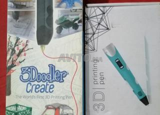 2 stylos 3D
