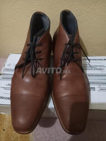 صباط رجالي جلد طبيعي – مقاس 41