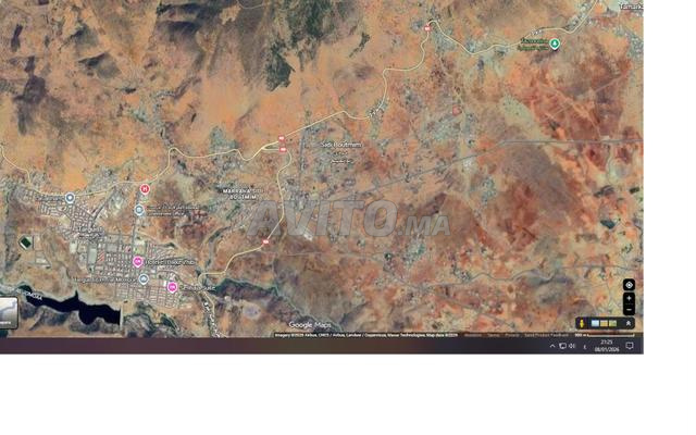 Terrain agricole avec maison