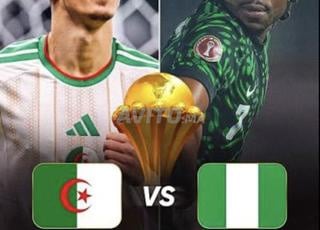 2 billets à vendre match Algérie vs Nigeria