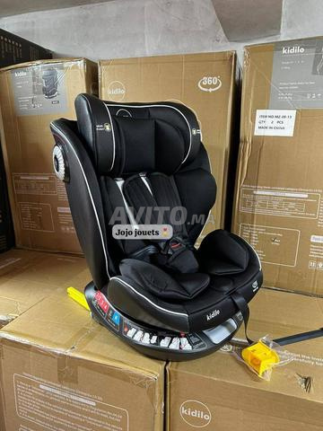 مقعد سيارة Kidilo ISOFIX 360 درجة عالي الجودة