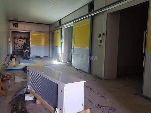 Montage des chambres froides/entrepôt frigorifique