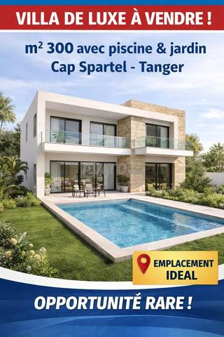 فيلا جميلة مع مسبح في كاب سبارتيل