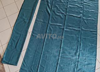 Rideaux occultants bleu canard