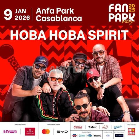 حفل Hoba Hoba Spirit Fehd Benchemsi Anfa Park