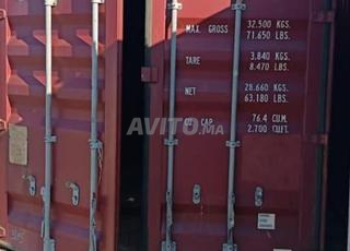 Conteneurs maritimes 20 et 40 pieds