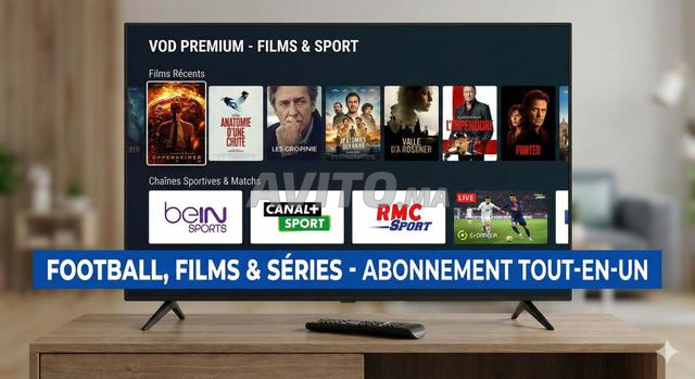 باقة IPTV كاملة رياضية أفلام ومسلسلات FHD 4K