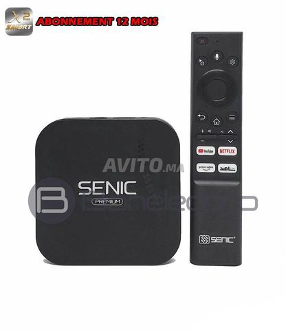 Senic sc-600 TV box GoogleTv avec 12 mois smartx2