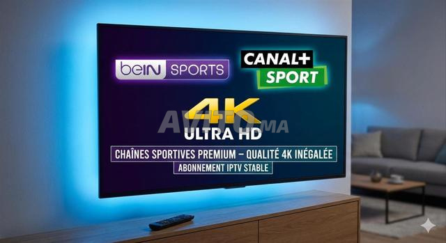 اشتراك IPTV متميز 4K - مستقر وبدون انقطاع رياضة و VOD