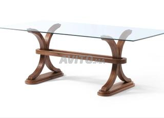 طاولة غرفة الطعام marion مع 8 كراسي