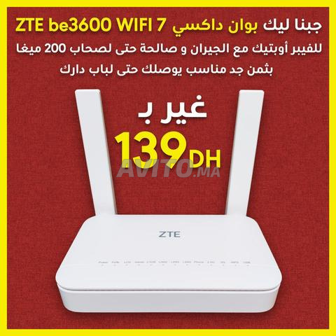 نقطة وصول ZTE Wifi 7 BE3600 الألياف البصرية