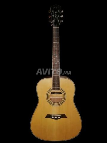 غيتار صوتي Dame خشب الماهوجني